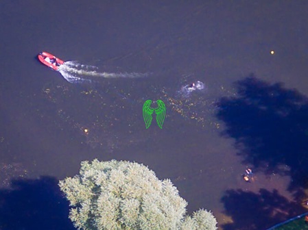 Luftaufnahmen Wassersportfreunde auf vier Pfoten e.V. Bad Bodenteich Seepark.